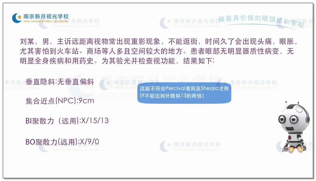 散开过度的分析与处理-4视功能-验光师培训专题二