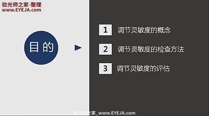 视功能检查_调节灵敏度的检查与案例分析_豪雅培训视频