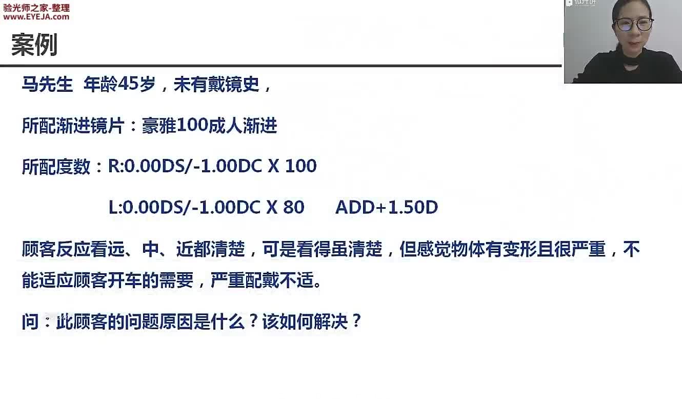 渐进验配2W1H-案例分析-渐进片验配_豪雅培训视频
