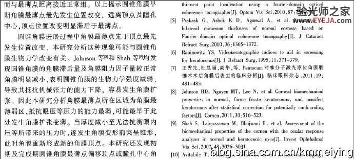 读书《圆锥角膜患者角膜地形图形态学特征》 读书《圆锥角膜患者角膜地形图形态学特征》