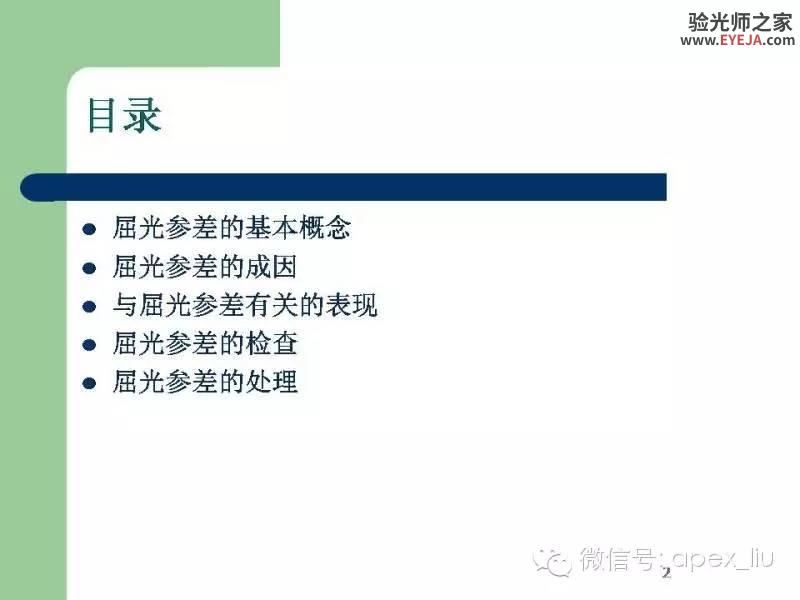 转载:尖峰眼科课程分享---屈光参差 转载:尖峰眼科课程分享---屈光参差