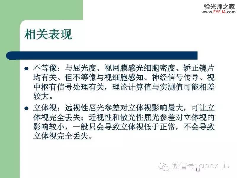 转载:尖峰眼科课程分享---屈光参差 转载:尖峰眼科课程分享---屈光参差