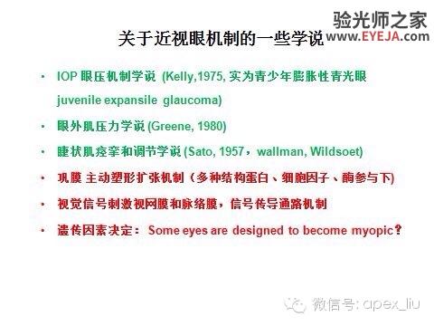 推荐阅读(转载):尖峰眼科课程分享之近视眼发病机理研究 推荐阅读(转载):尖峰眼科课程分享之近视眼发病机理研究