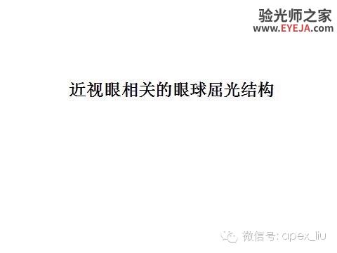 推荐阅读(转载):尖峰眼科课程分享之近视眼发病机理研究 推荐阅读(转载):尖峰眼科课程分享之近视眼发病机理研究