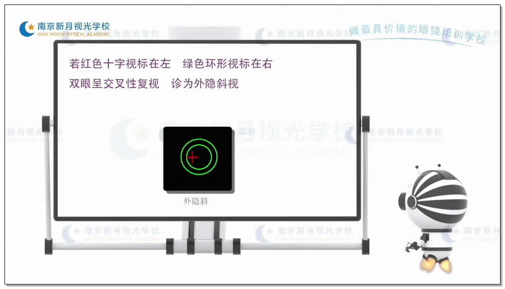 十字环形视标检测隐斜视-4视功能-验光师培训专题二